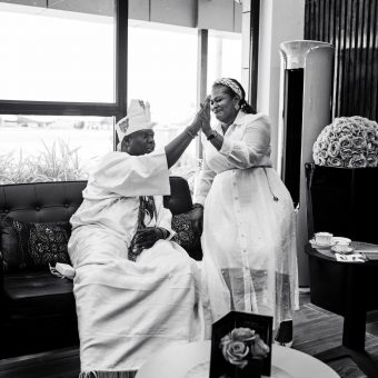 Ooni of Ife Welcomes Twin Princes with Queen Mariam Ajibola