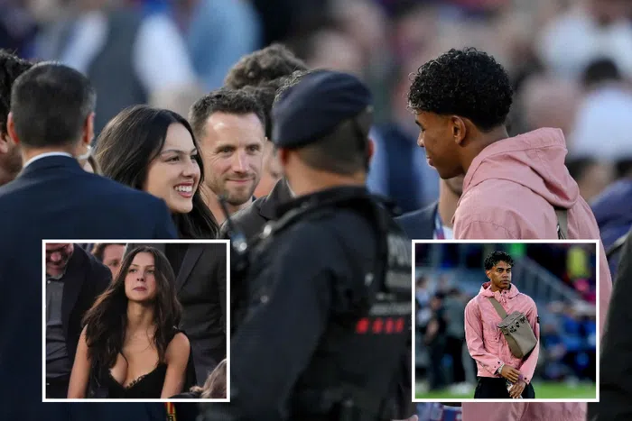 Olivia Rodrigo Meets Lamine Yamal Before El Clásico