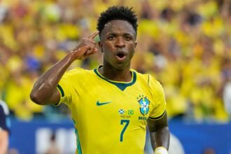 Vinicius Fires Brazil Into World Cup Last 32 With Win Over Scotland
