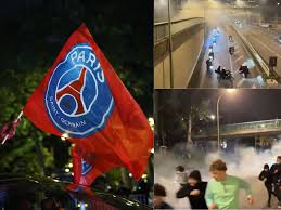 PSG Fans Flood Paris Streets to Celebrate European Glory