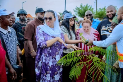 Climate Change: Natasha Launches 10,000 Tree Initiative