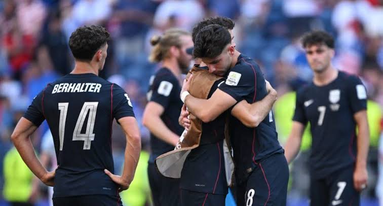USA ELIMINATED...