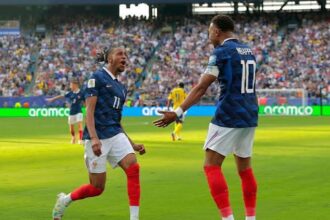 Mbappe Scores Twice as France Cruise Into World Cup Last 16