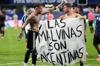 Argentina Risk FIFA Sanctions Over Falklands Banner After World Cup Semi-Final