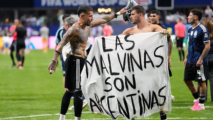 Argentina Risk FIFA Sanctions Over Falklands Banner After World Cup Semi-Final