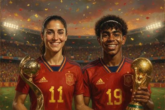 Spain Make History by Holding Men's, Women's World Cup Titles
