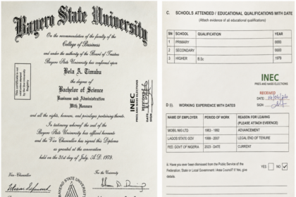 The publication of President Bola Ahmed Tinubu’s nomination documents for the 2027 presidential election by the Independent National Electoral Commission (INEC) has rekindled public interest in the controversy surrounding his educational credentials, which featured in the 2023 election litigation. 